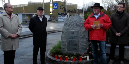 Franz Steinmaßl berichtete eindrucksvoll von den damaligen Ereignissen.